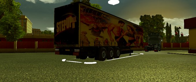 Trailer step up all in  Eurotruck Simulator mod