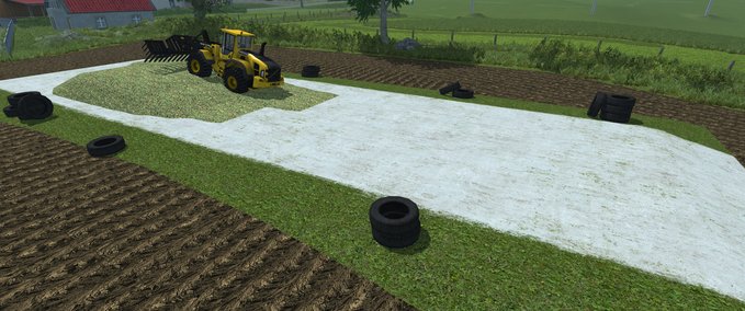 Platzierbare Objekte Freilandsilo platzierbar Landwirtschafts Simulator mod