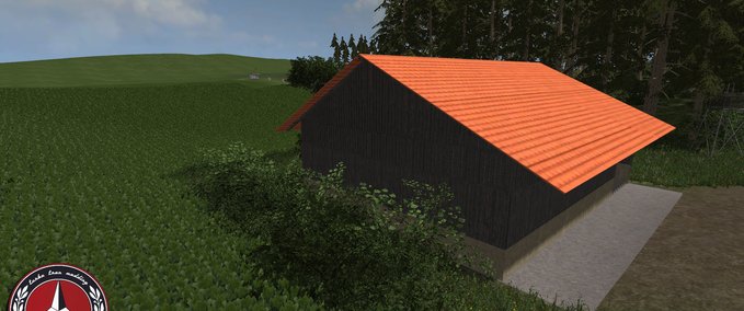 Gebäude Alte Halle mit AO  Landwirtschafts Simulator mod