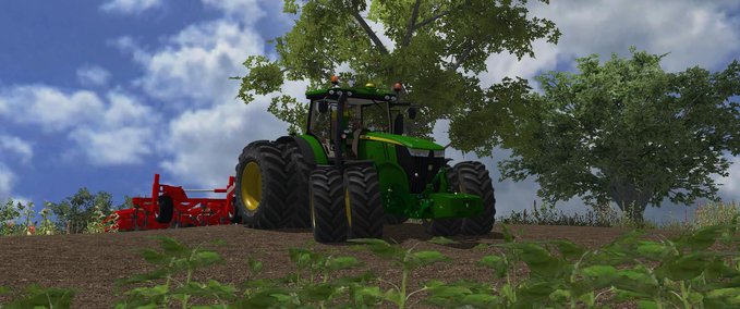 7000er John Deere 7310R Farming Simulator mod