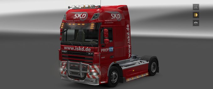 Skins SKD Skin DAF XF Eurotruck Simulator mod