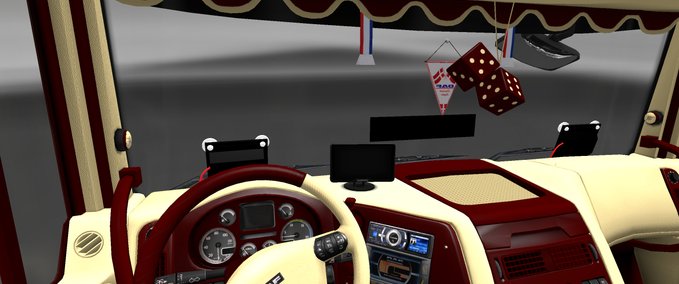 Interieurs 50k Daf Jetta Interior Styled Eurotruck Simulator mod