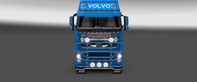 Skins Volvo Fahrschule  Eurotruck Simulator mod