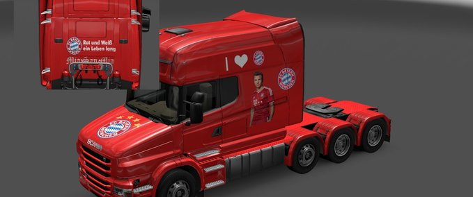 Skins Fc Bayern  Eurotruck Simulator mod