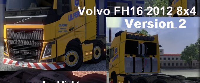 Volvo Volvo FH16 2012 8x4 Ulferts Eurotruck Simulator mod