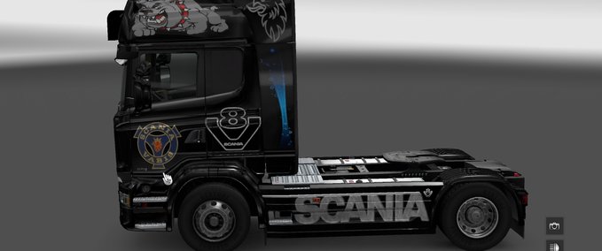 Skins Scania Streamline  Eurotruck Simulator mod
