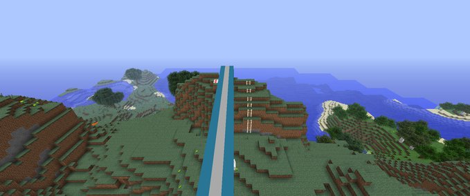 Maps autobahn Minecraft mod