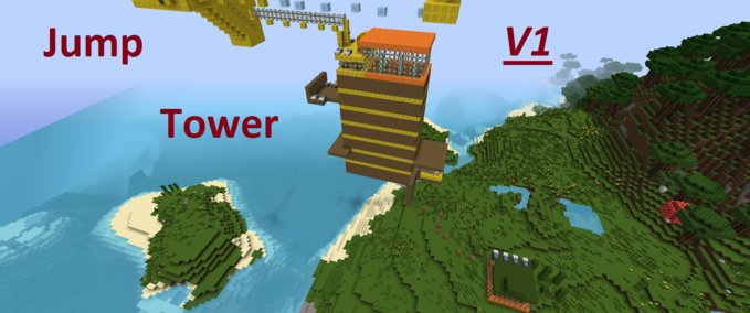 Adventure Jump Tower Minecraft mod