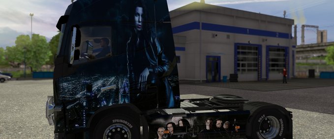 Skins Volvo FH2012 Underworld Eurotruck Simulator mod