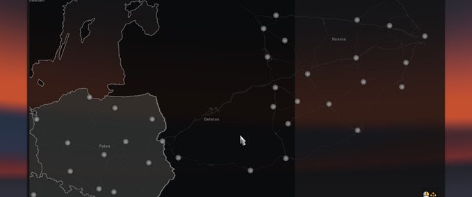 Maps Rus MAP Eurotruck Simulator mod