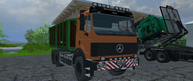 Mercedes Benz Benz SK 2653 Kipper Landwirtschafts Simulator mod