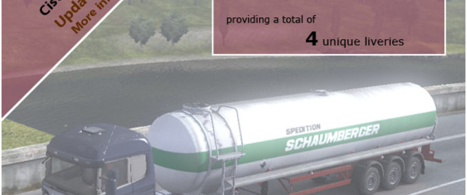 Trailer Trailers Pack Chemical Cistern Eurotruck Simulator mod