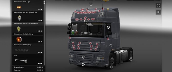 DAF SCS DAF Mega Mod Eurotruck Simulator mod
