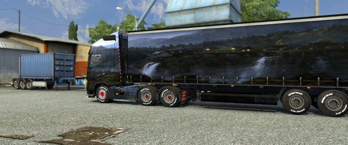 Skins VolvoFH 2012 Combo Eurotruck Simulator mod