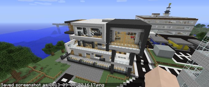 Maps My big city Minecraft mod