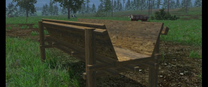 Platzierbare Objekte Holzbock Landwirtschafts Simulator mod