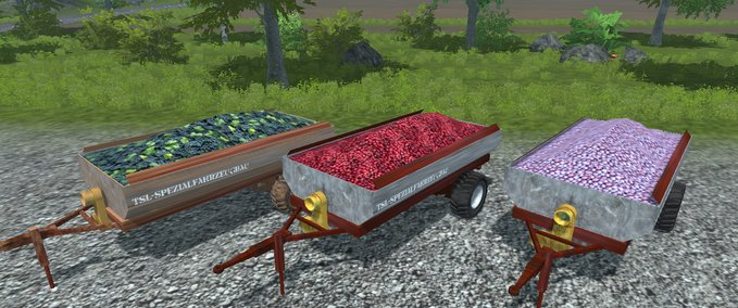 Container & Mulden Maischewagen Eigenbau Landwirtschafts Simulator mod