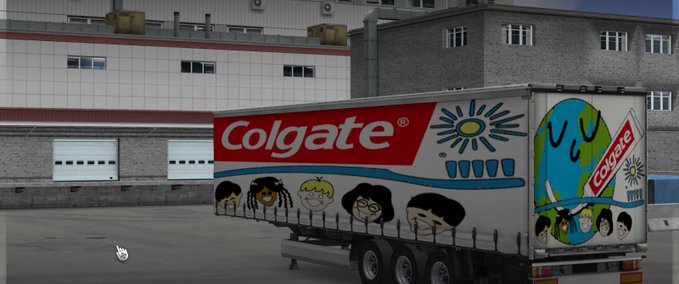 Krone Colgate Trailer Eurotruck Simulator mod