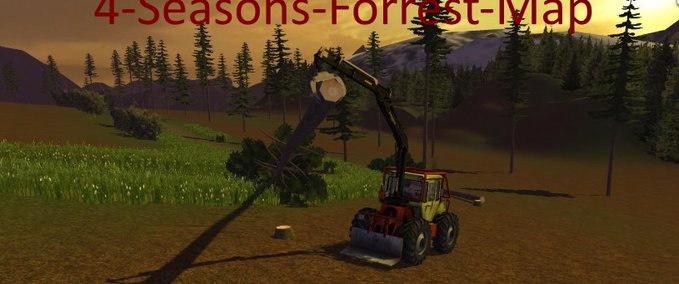 Maps 4 Jahreszeiten Forst Map Landwirtschafts Simulator mod
