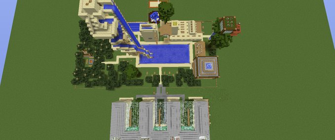 Mods Freibad mit Hotel Minecraft mod