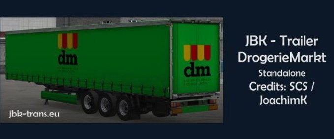 Standalone-Trailer Trailer Drogeriemarkt DM Eurotruck Simulator mod