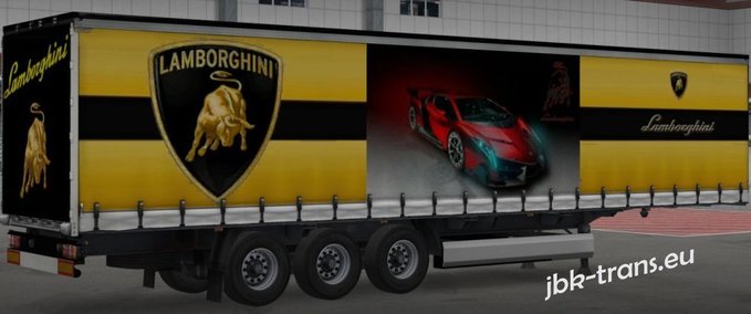 Standalone-Trailer JBK Lamborghini Eurotruck Simulator mod
