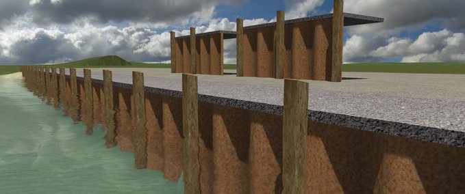 Objekte Kaimauer Set Landwirtschafts Simulator mod
