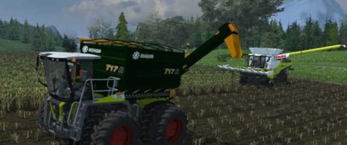 Überladewagen Richiger Überladeaufbau Landwirtschafts Simulator mod