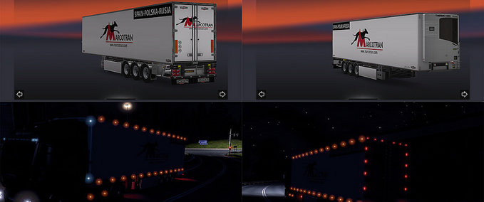 Standalone-Trailer Chereau new light Eurotruck Simulator mod