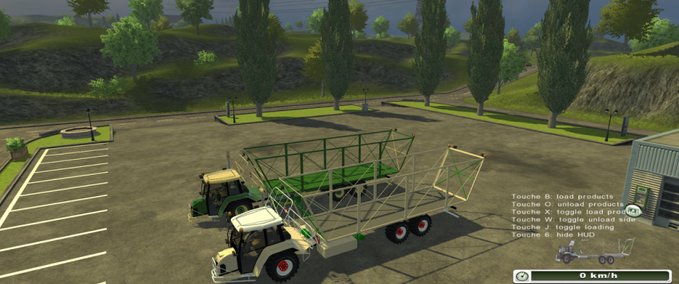 Ballentransport Automoteur Baler Landwirtschafts Simulator mod