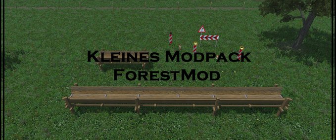 Platzierbare Objekte miniModPack ForestMod Landwirtschafts Simulator mod