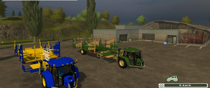Ballentransport AutoAcursin Landwirtschafts Simulator mod