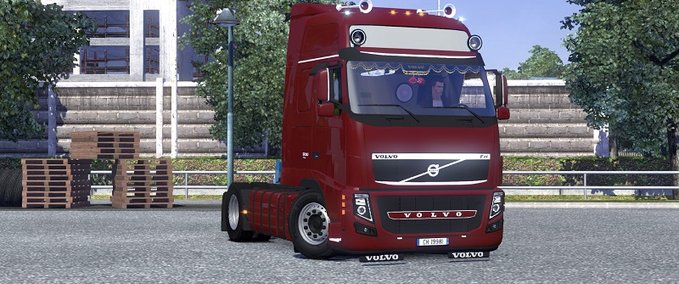 Volvo Volvo FH13.500  Interior Eurotruck Simulator mod