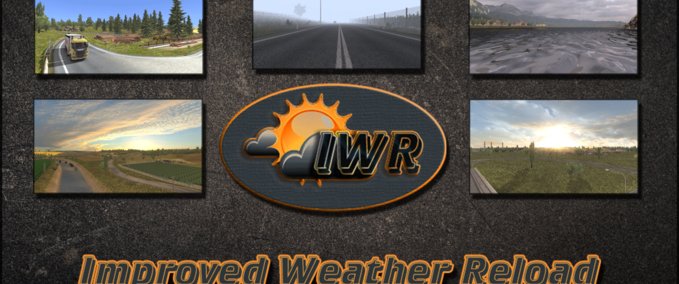 Mods Improved Weather Reload  Eurotruck Simulator mod