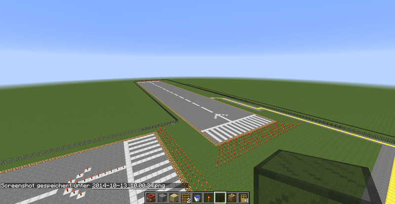 minecraft airport runway