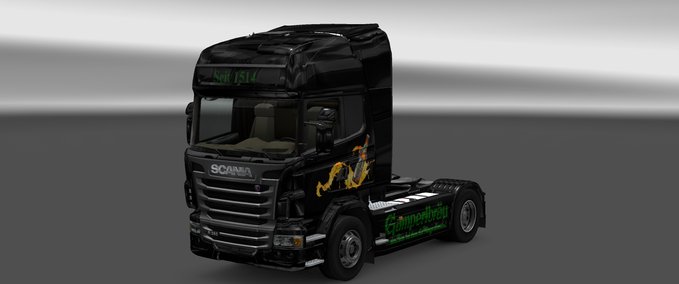 Skins Gambertbräu Scania R Eurotruck Simulator mod