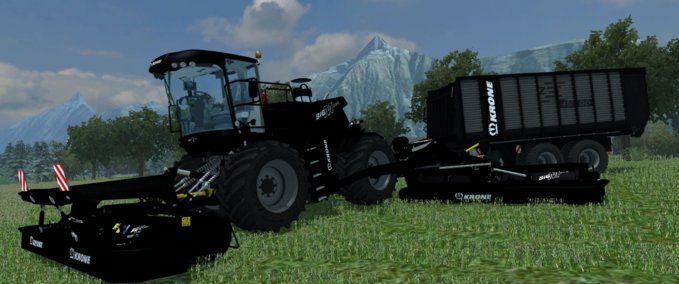 Krone KRONE Big M500BB und ZX450BB Landwirtschafts Simulator mod