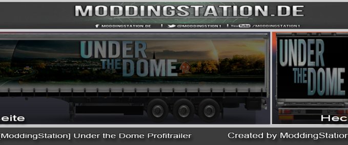 Krone Under the Dome  Eurotruck Simulator mod