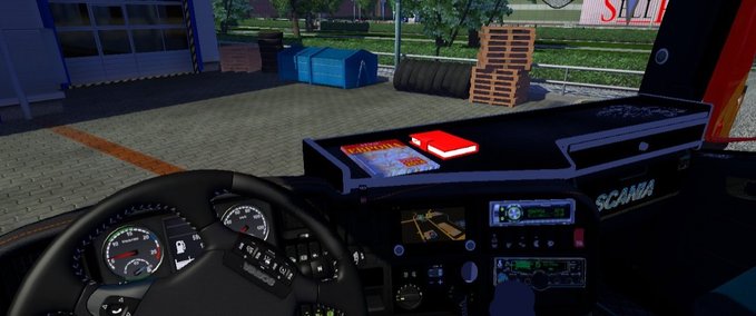 Interieurs Interior with accesories for Scania R 700 Eurotruck Simulator mod