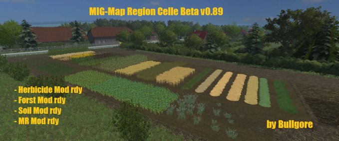 Big Maps MIG Map MadeinGermany Celle Region Farming Simulator mod