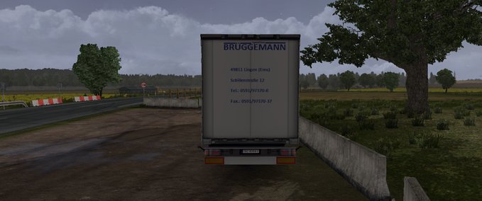 Trailer Spedition Brüggemann Trailer Eurotruck Simulator mod