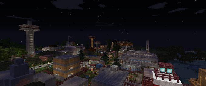Maps Biging City  Minecraft mod