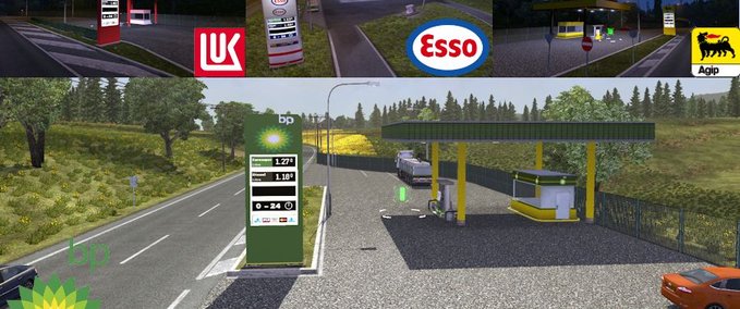 Sonstige Real station Gas Eurotruck Simulator mod