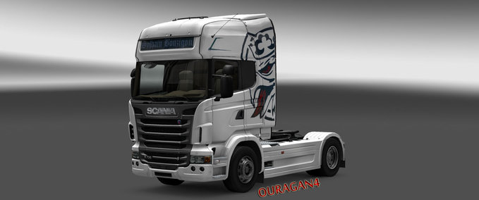 Skins BOUZIGON for Scania Eurotruck Simulator mod