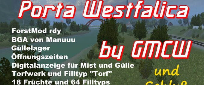 Big Maps Porta Westfalica Farming Simulator mod