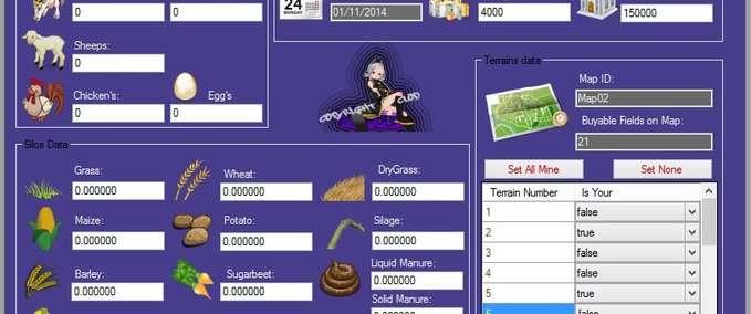 Tools  SaveGame Editor Landwirtschafts Simulator mod