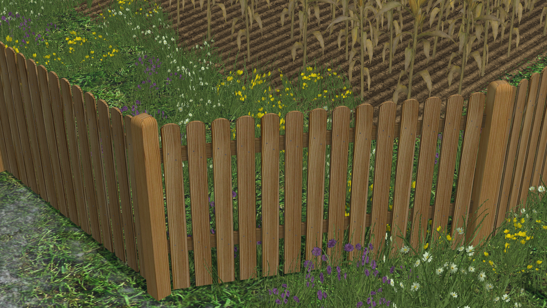 Holzzaunset - Thumbnail 1