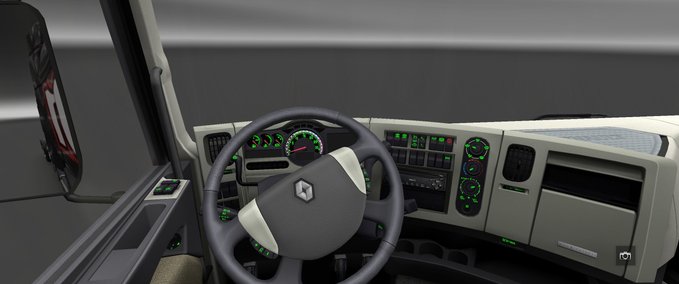 Interieurs RenaultMagnum Eurotruck Simulator mod