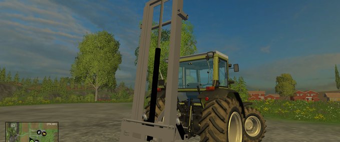 Frontlader Hubmast Landwirtschafts Simulator mod