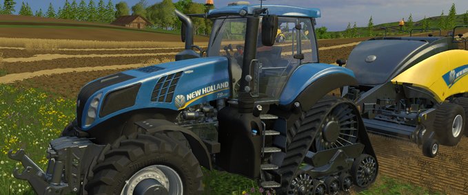 New Holland NewHolland T8 435 SmartTrax Landwirtschafts Simulator mod
